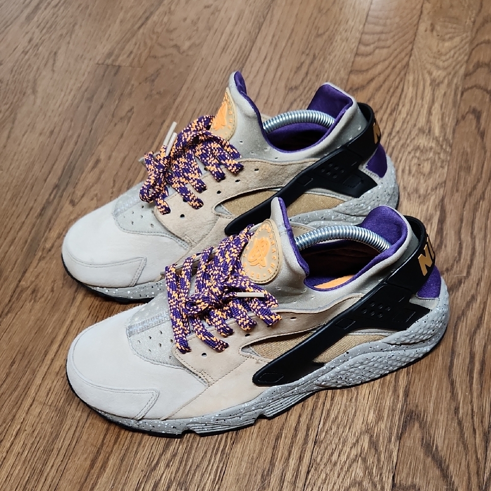 Nike Air Huarache Premium ACG 'Linen' Size 9.5 - Picture 4 of 14